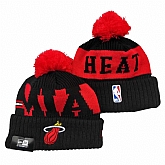 Miami Heat Team Logo Knit Hat YD (4),baseball caps,new era cap wholesale,wholesale hats